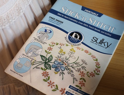 Stick and Stitch Embroidery Paper Sulky Stabilizer Stick and -  Hong  Kong