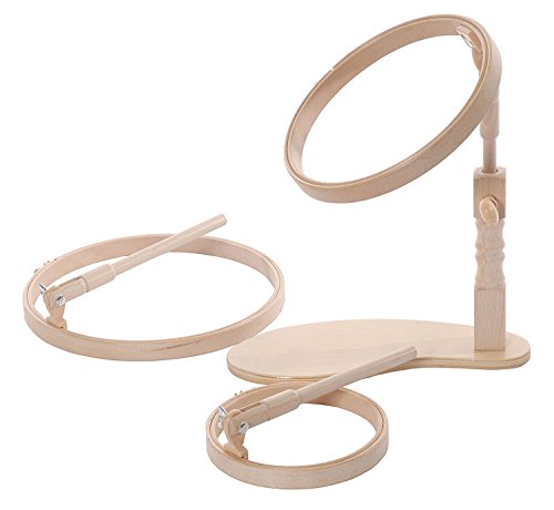Elbesee Embroidery Seat Frame Includes 6", 8" and 10" Hoops Made in Great Britain! freeshipping - Sarah Classic Sewing