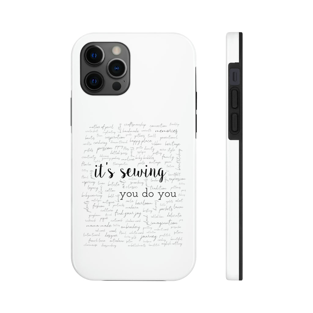 Tough Phone Cases, Case-Mate | it's sewing, you do you