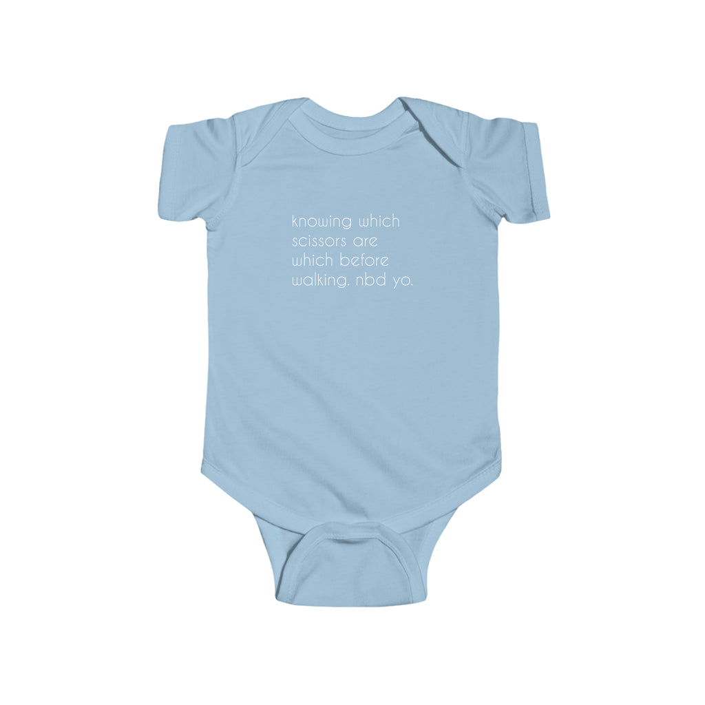 Infant Fine Jersey Bodysuit | babies and scissors