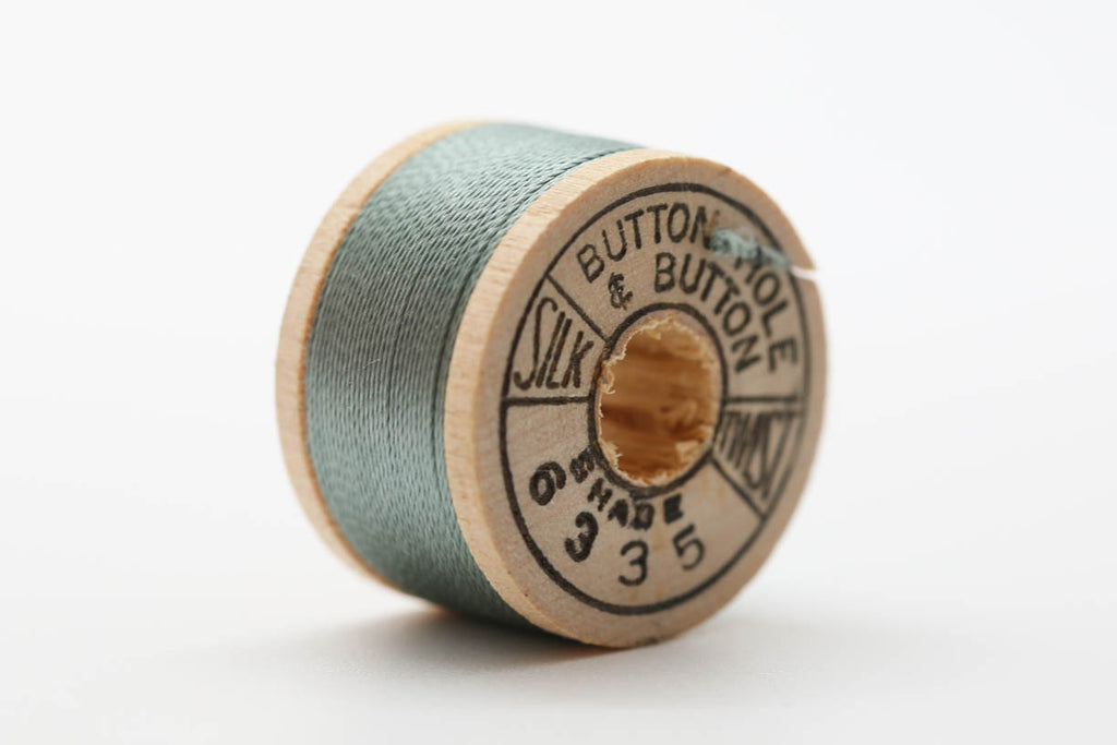vintage silk buttonhole twist | BLUES GREENS YELLOWS ORANGES freeshipping - Sarah Classic Sewing