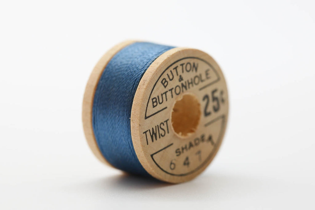 vintage silk buttonhole twist | BLUES GREENS YELLOWS ORANGES freeshipping - Sarah Classic Sewing