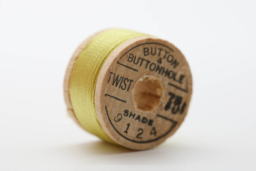 vintage silk buttonhole twist | BLUES GREENS YELLOWS ORANGES freeshipping - Sarah Classic Sewing