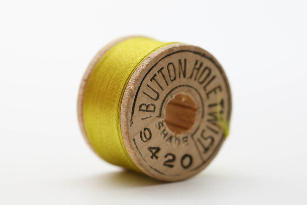 vintage silk buttonhole twist | BLUES GREENS YELLOWS ORANGES freeshipping - Sarah Classic Sewing