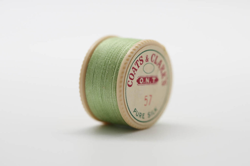 vintage silk buttonhole twist | BLUES GREENS YELLOWS ORANGES freeshipping - Sarah Classic Sewing