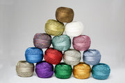 metallic size 20 tatting thread freeshipping - Sarah Classic Sewing