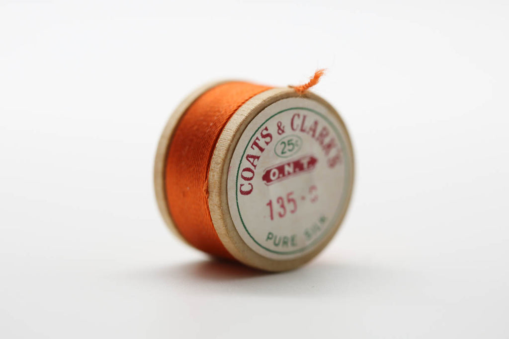 vintage silk buttonhole twist | BLUES GREENS YELLOWS ORANGES freeshipping - Sarah Classic Sewing