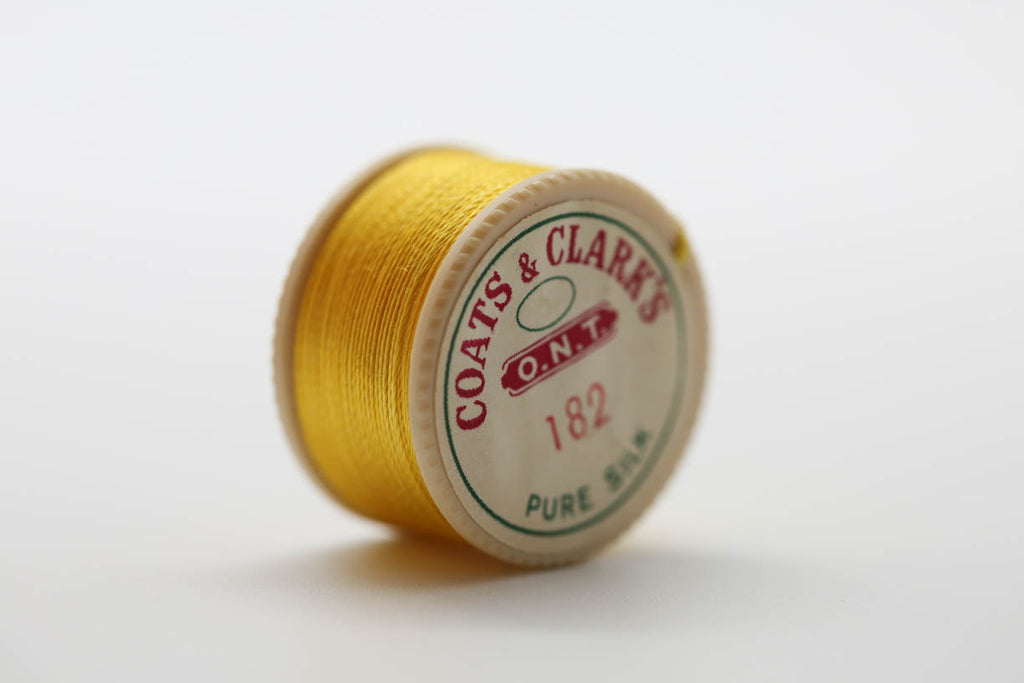 vintage silk buttonhole twist | BLUES GREENS YELLOWS ORANGES freeshipping - Sarah Classic Sewing
