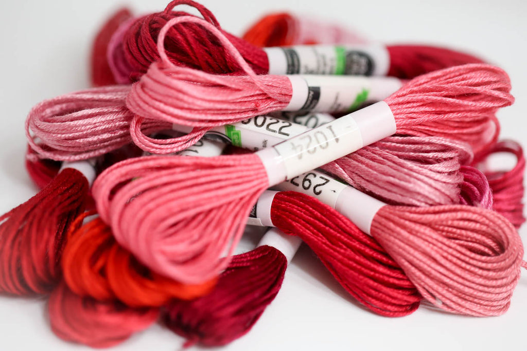 soie d'alger | pinks and reds freeshipping - Sarah Classic Sewing