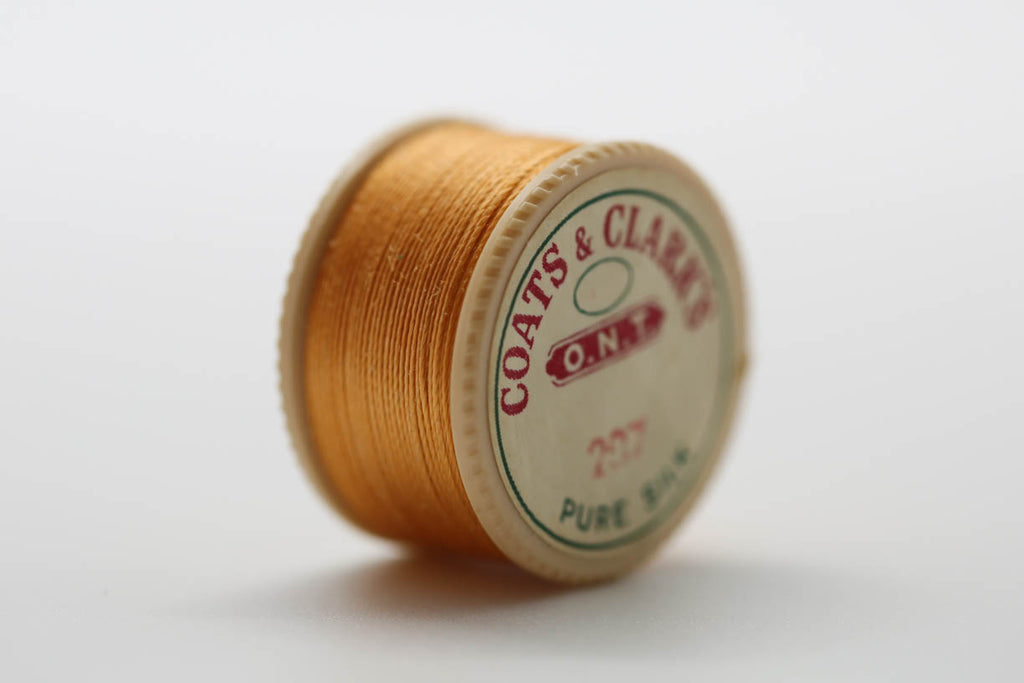 vintage silk buttonhole twist | BLUES GREENS YELLOWS ORANGES freeshipping - Sarah Classic Sewing