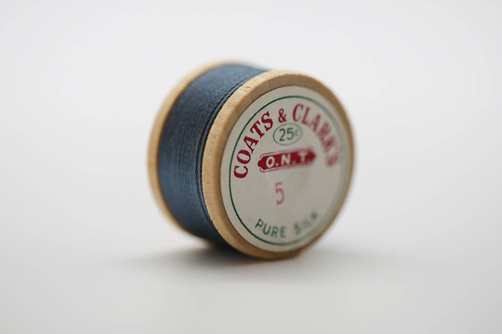 vintage silk buttonhole twist | BLUES GREENS YELLOWS ORANGES freeshipping - Sarah Classic Sewing