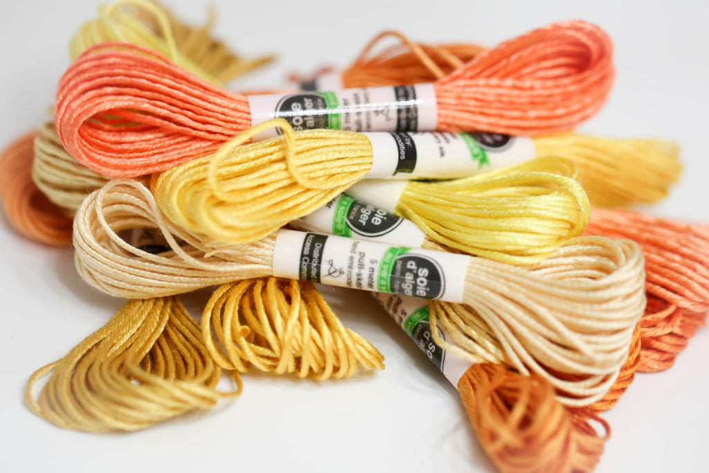 soie d'alger | yellows and oranges freeshipping - Sarah Classic Sewing