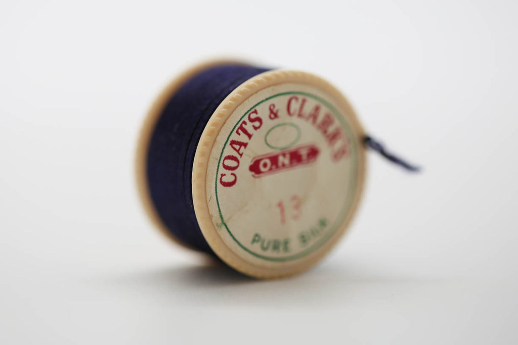 vintage silk buttonhole twist | BLUES GREENS YELLOWS ORANGES freeshipping - Sarah Classic Sewing