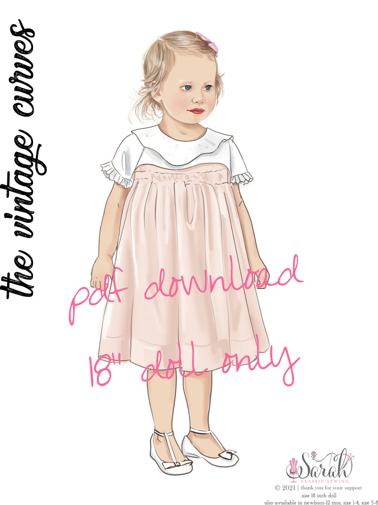the vintage curves pdf download | doll size only!